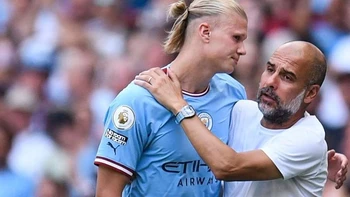 Guardiola insiste en que Haaland todavía "lo puede hacer mejor" Guardiola insiste en que Haaland todavía "lo puede hacer mejor"