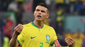 "Lamentablemente como jugador no podré levantar la Copa", expresó Thiago Silva "Lamentablemente como jugador no podré levantar la Copa", expresó Thiago Silva