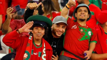 Gracias al Mundial y pese a la crisis, los marroquíes vuelven a sonreír Gracias al Mundial y pese a la crisis, los marroquíes vuelven a sonreír
