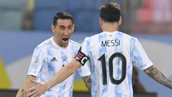 Di María quedó fuera del once de Argentina, Paredes titular Di María quedó fuera del once de Argentina, Paredes titular